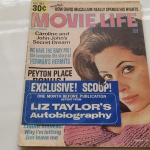 Movie Life Magazine December 1955 Book Library Vintage Antique Fiction paperback
